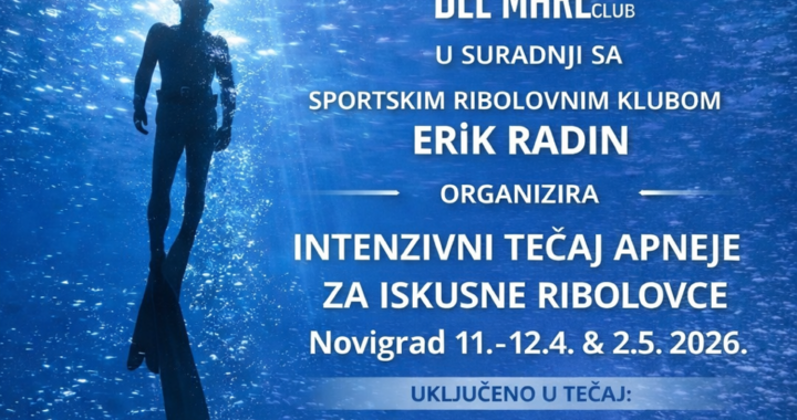 Intenzivni tečaj apneje za iskusne ribolovce